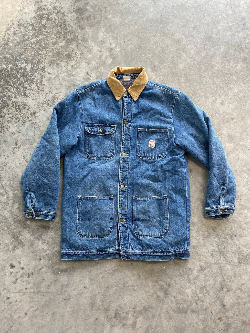Vintage Pointer Brand Blanket Lined Chore Work Jacket Size Medium
