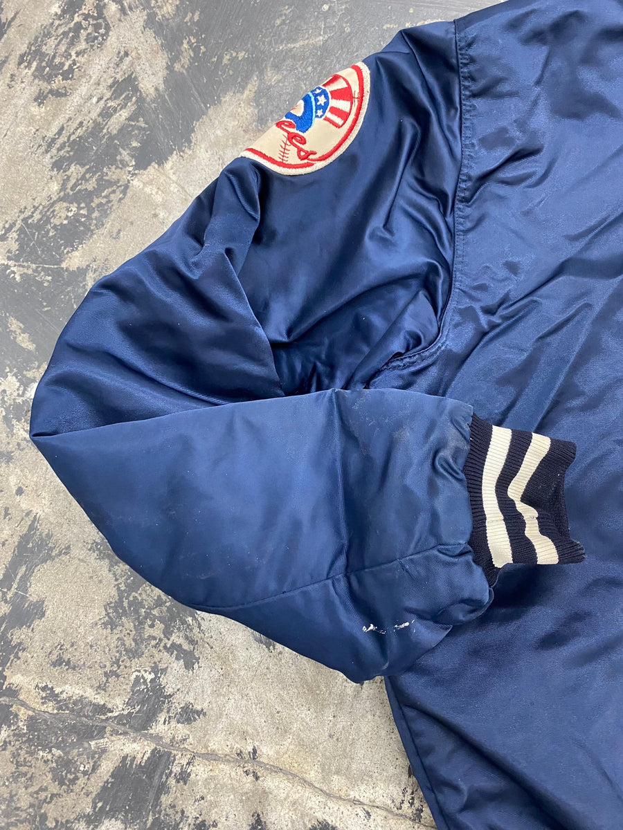 Vintage New York Yankees Nylon Starter Jacket Size Medium