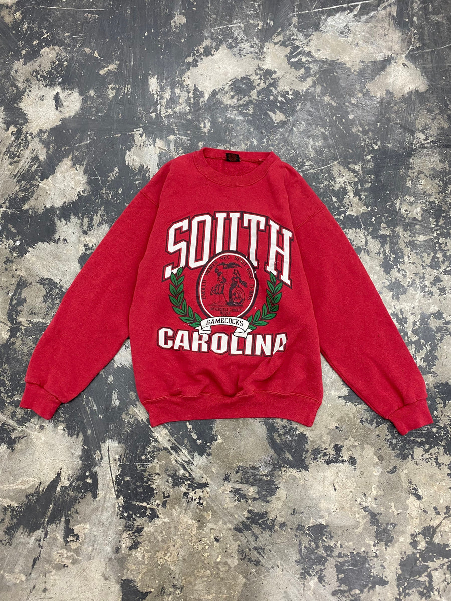 Vintage 90s South Carolina Gamecocks Sweatshirt Size Large