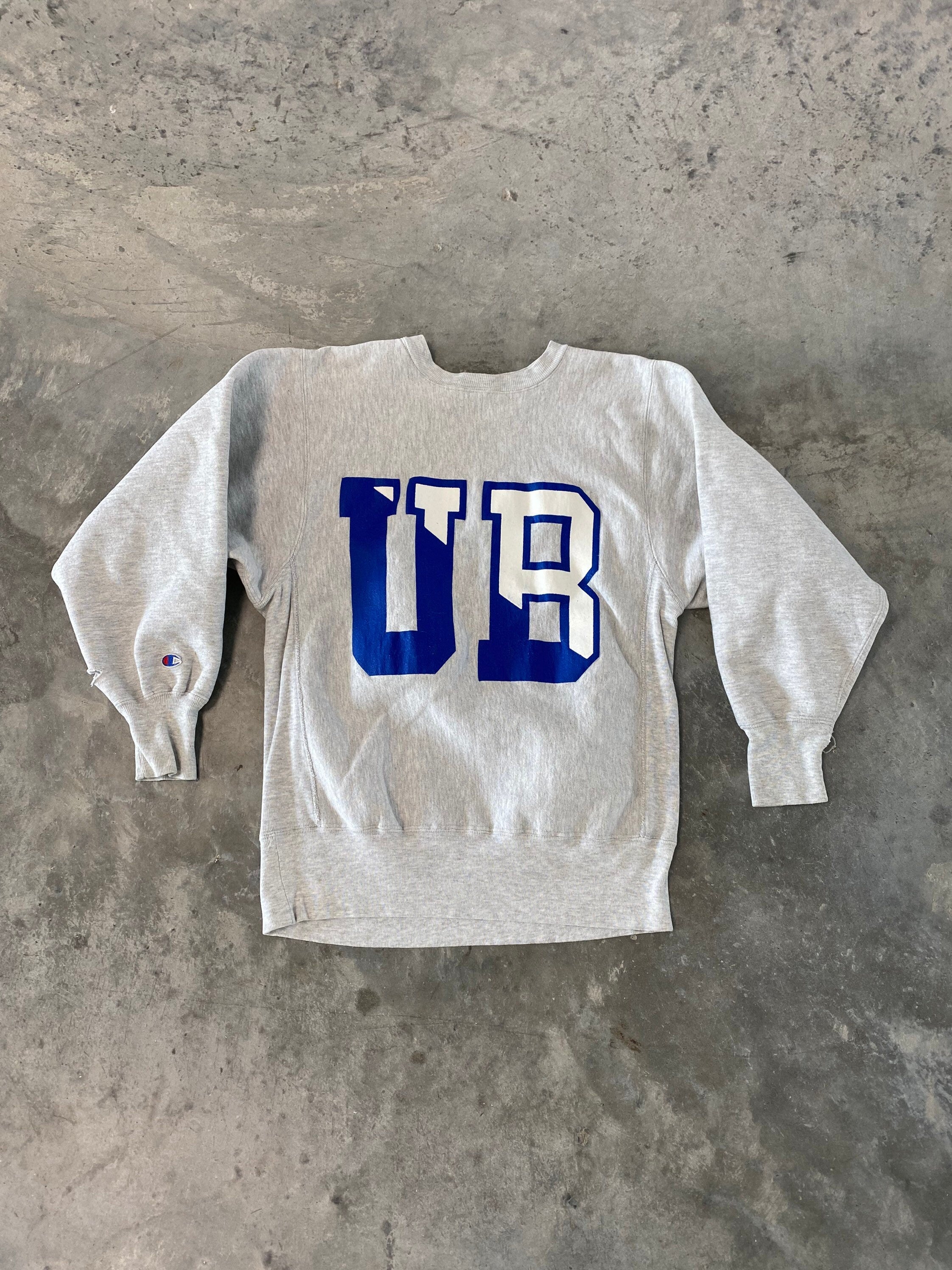 Vintage 90s Champion Reverse Weave University at Buffalo Sweatshirt Size Medium