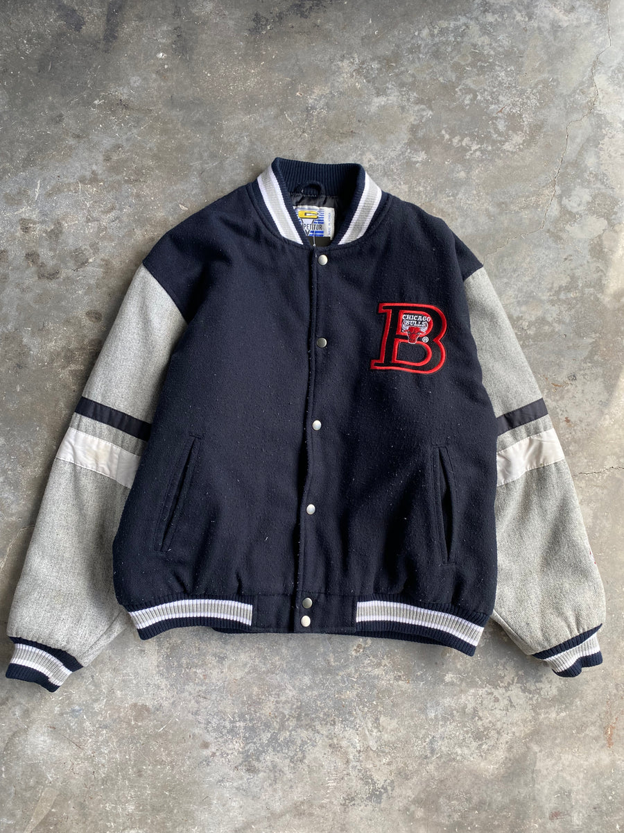 Vintage Chicago Bulls Varsity Jacket - XL