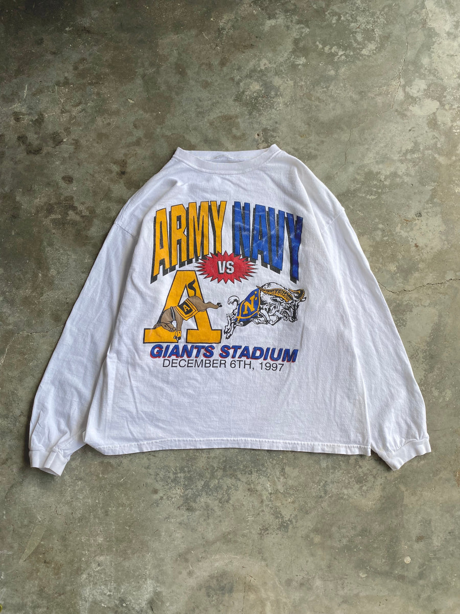 Vintage Army VS Navy T-Shirt - M