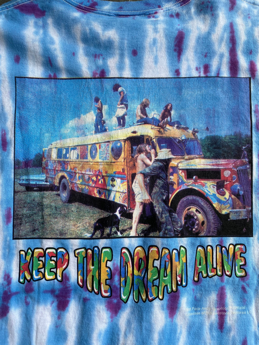 Vintage Woodstock Keep the Dream Alive T-Shirt - XL