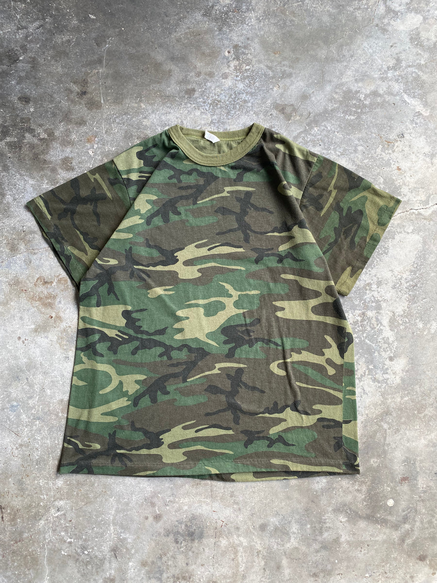 Vintage Camo T-Shirt - L