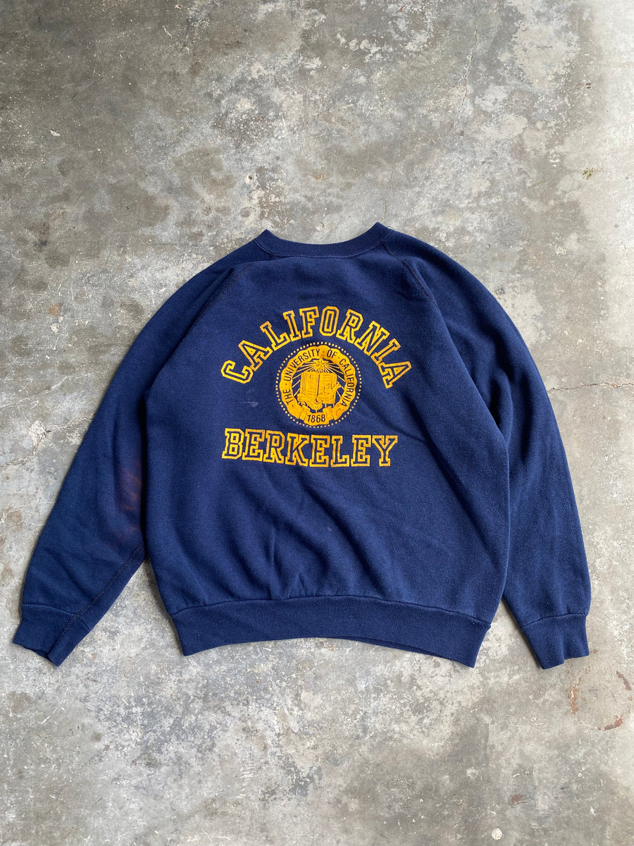 Vintage 80s University of California Sweatshirt - XS