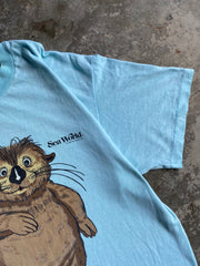 Vintage Sea World Otter T-Shirt - XL