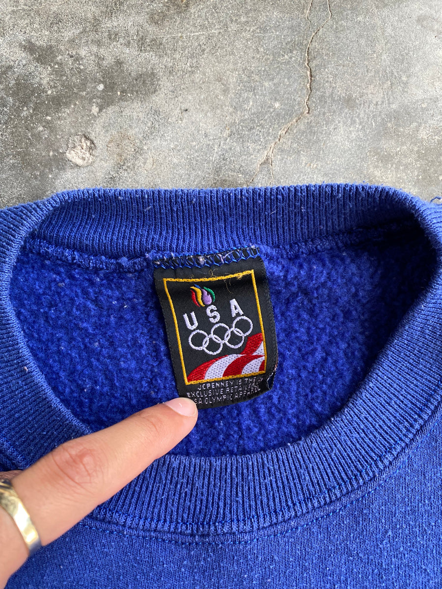 Vintage USA Olympics Sweatshirt - 2XL