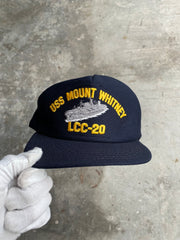 Vintage USS Mount Whitney Hat
