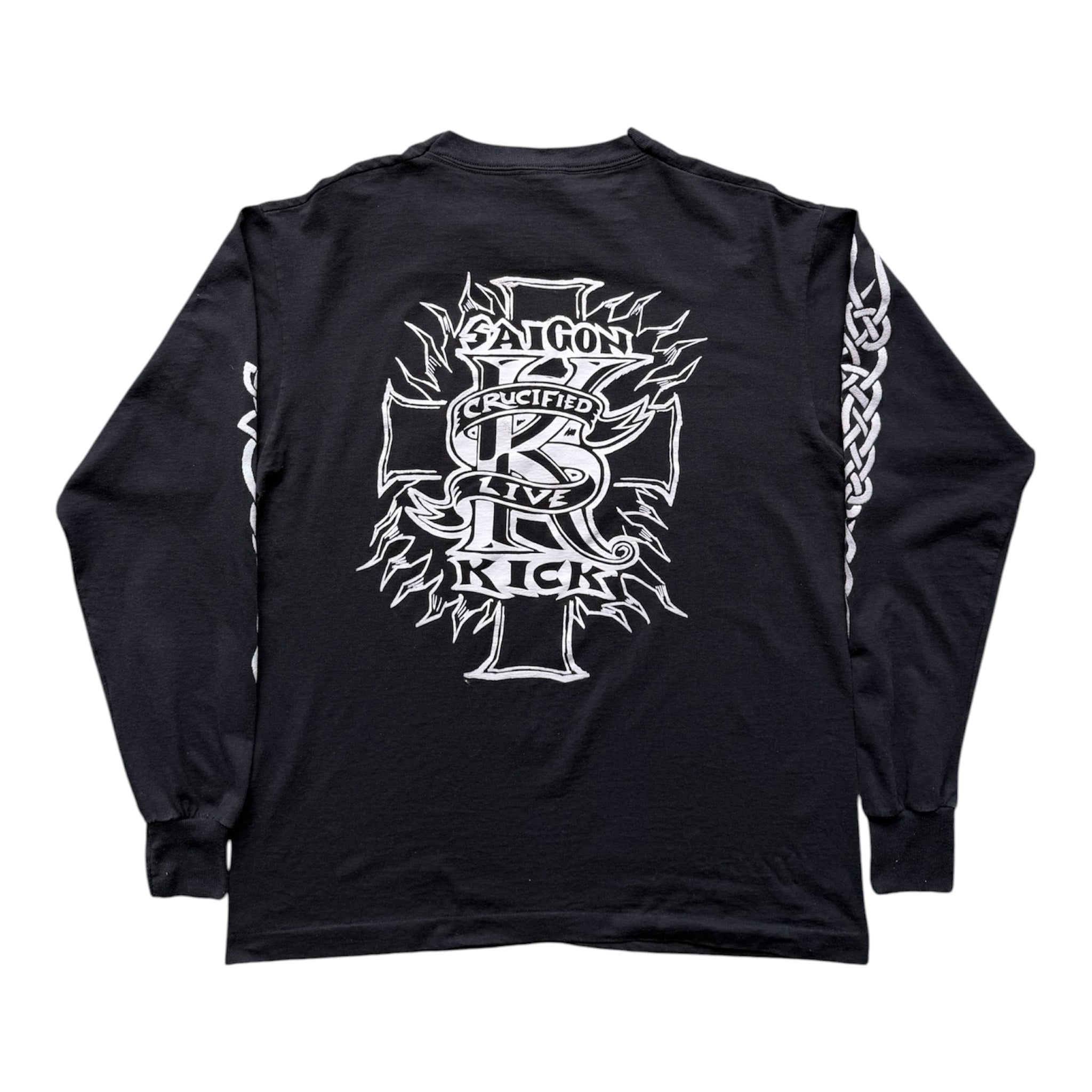 Vintage 1990s Saigon Kick Long Sleeve T-Shirt Size Large