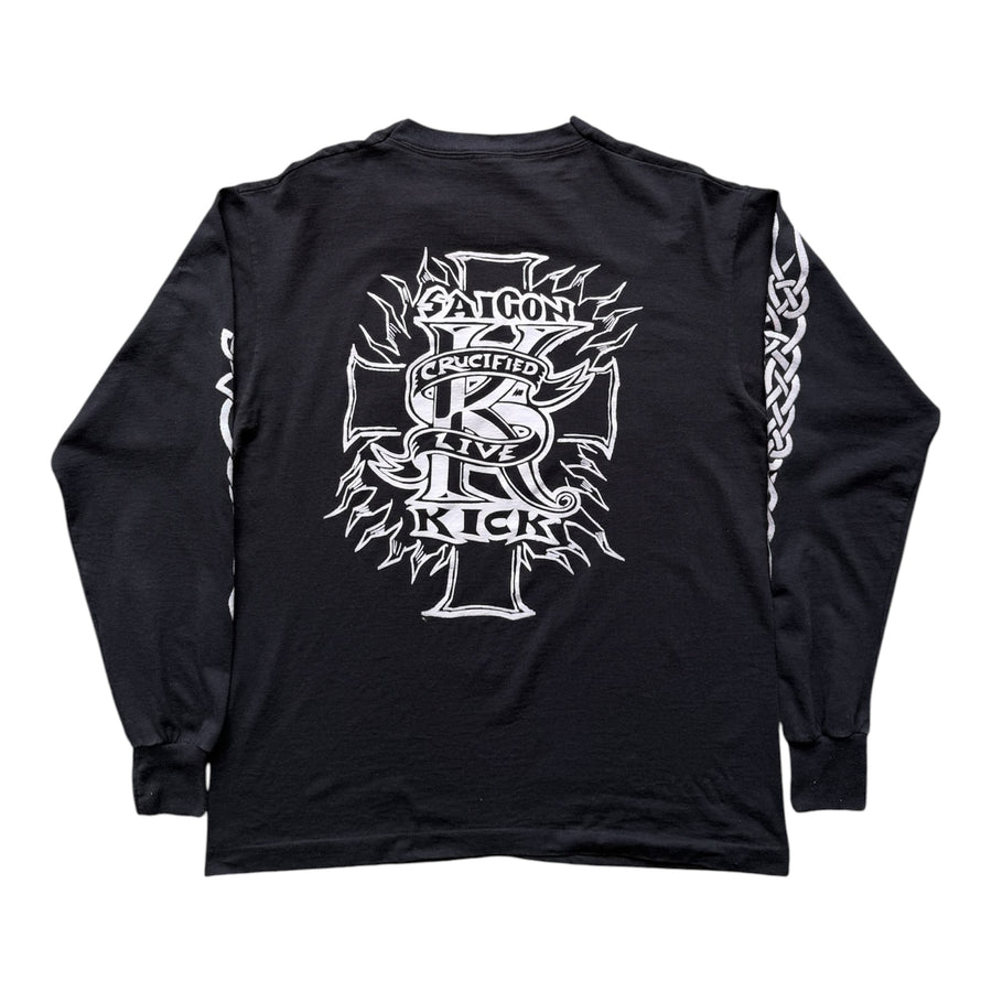 Vintage 1990s Saigon Kick Long Sleeve T-Shirt Size Large