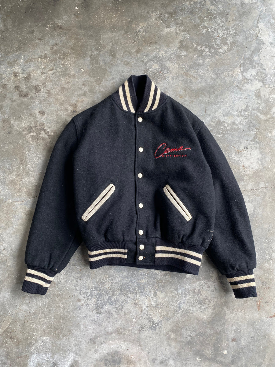 Vintage Cema Distribution Capital Records Varsity Jacket - M