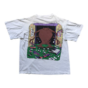 Vintage 1990s Looney Tunes Taz All Over Print T-Shirt Size Large