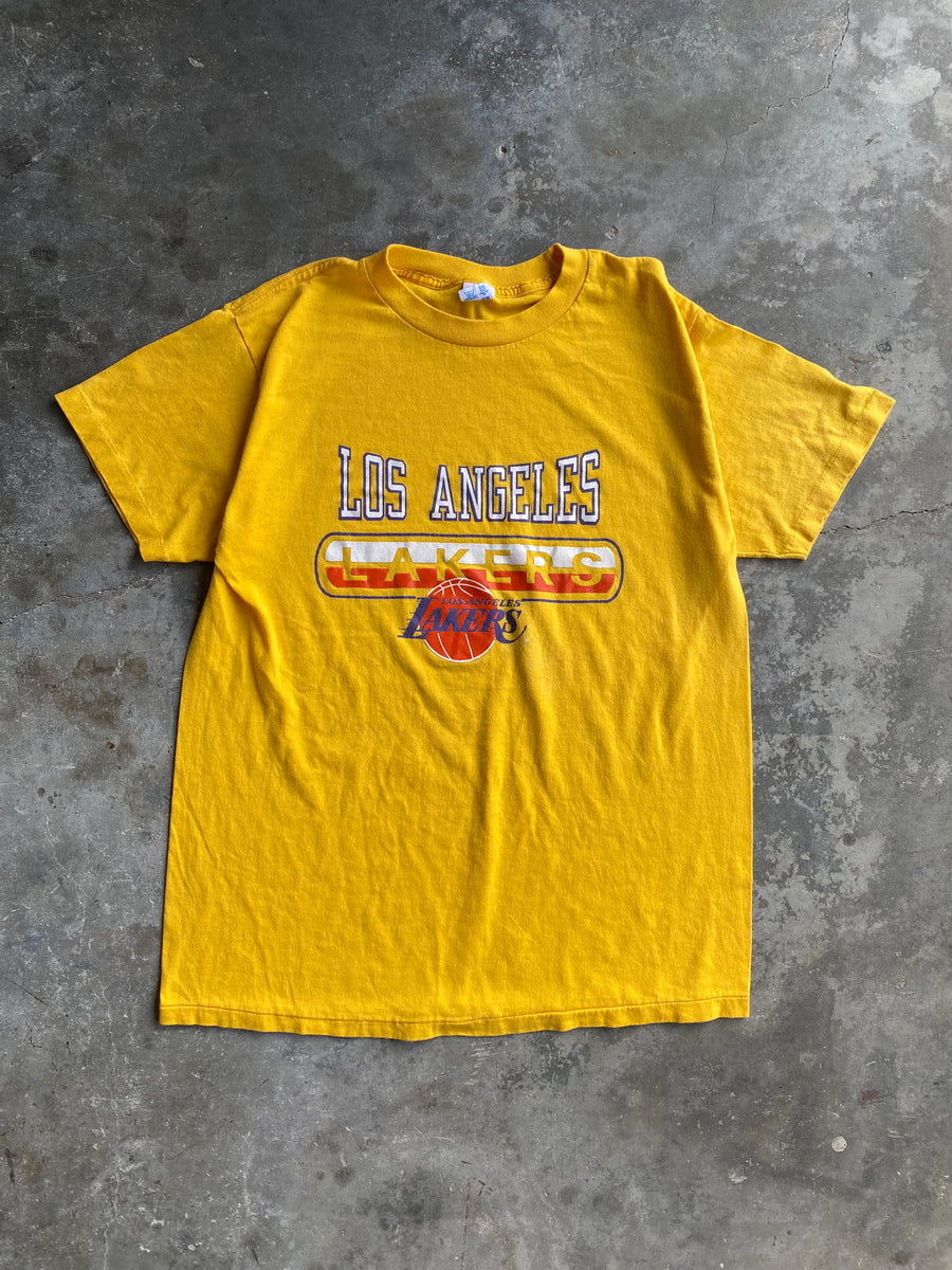 Vintage 80s Champion Los Angeles Lakers T-Shirt - L