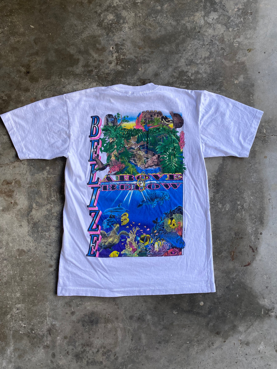 Vintage Belize Animal T-Shirt - M