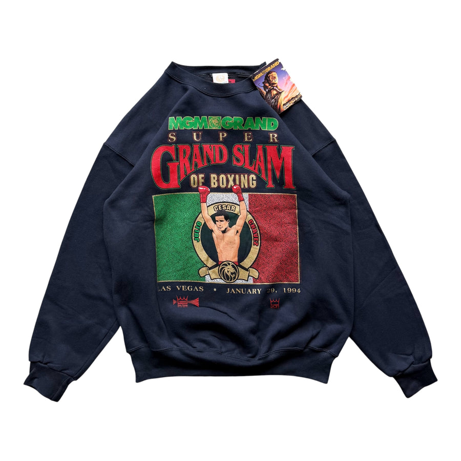 Vintage 1994 Julio Chavez Boxing Sweatshirt Size Large