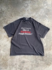 Vintage People Person T-Shirt - L