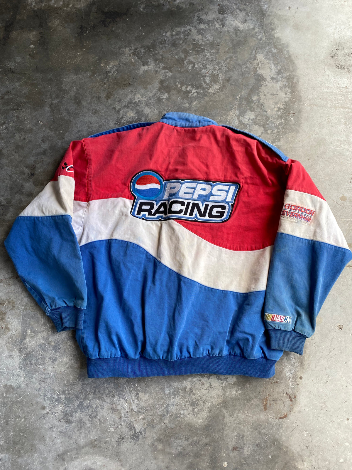 Pepsi Racing Vintage Nascar Pepsi Racing Jacket - XL – Thrift Sh!t Vintage
