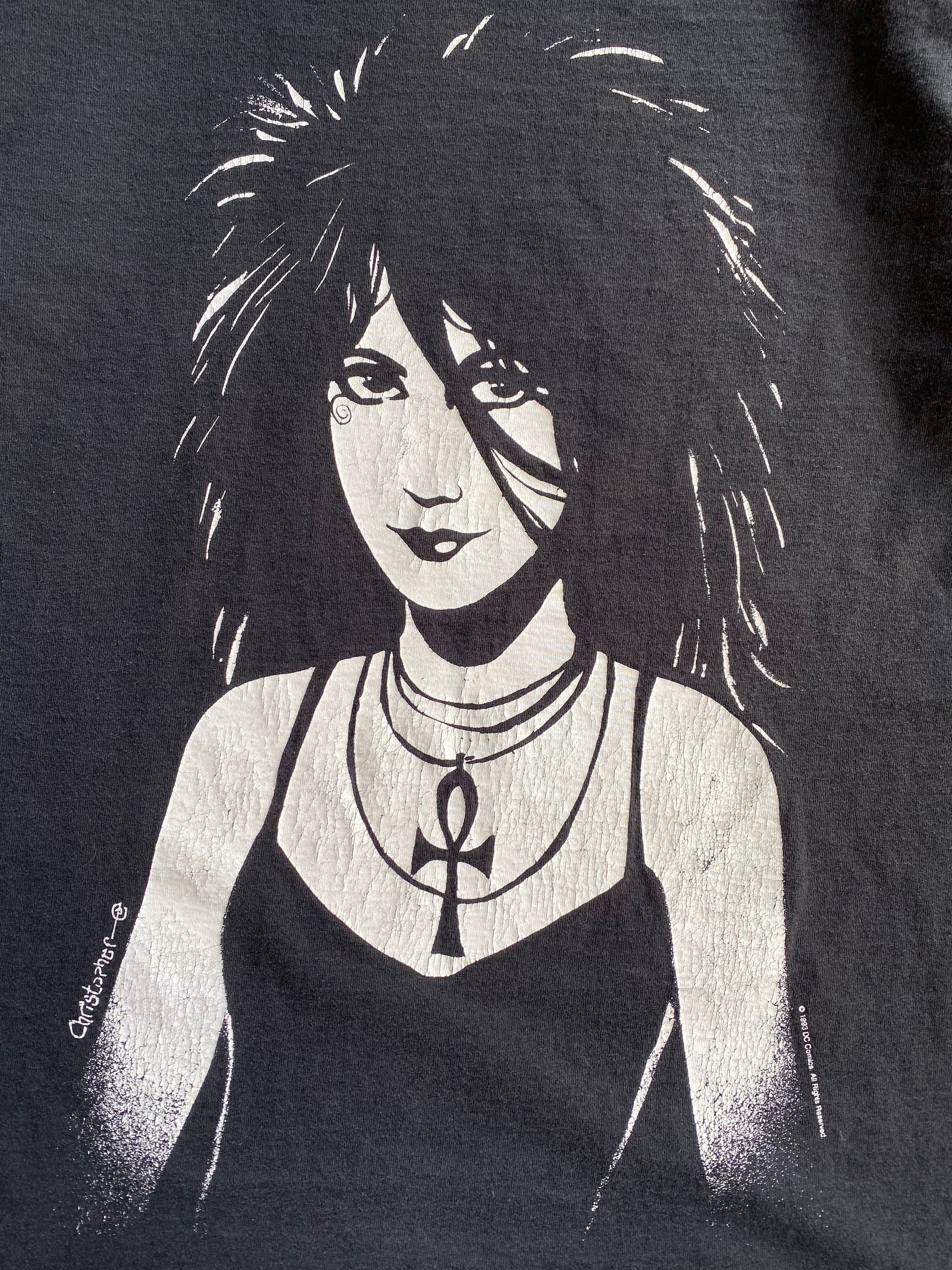 Vintage 1993 DC Comics Sandman Death T-Shirt - XL