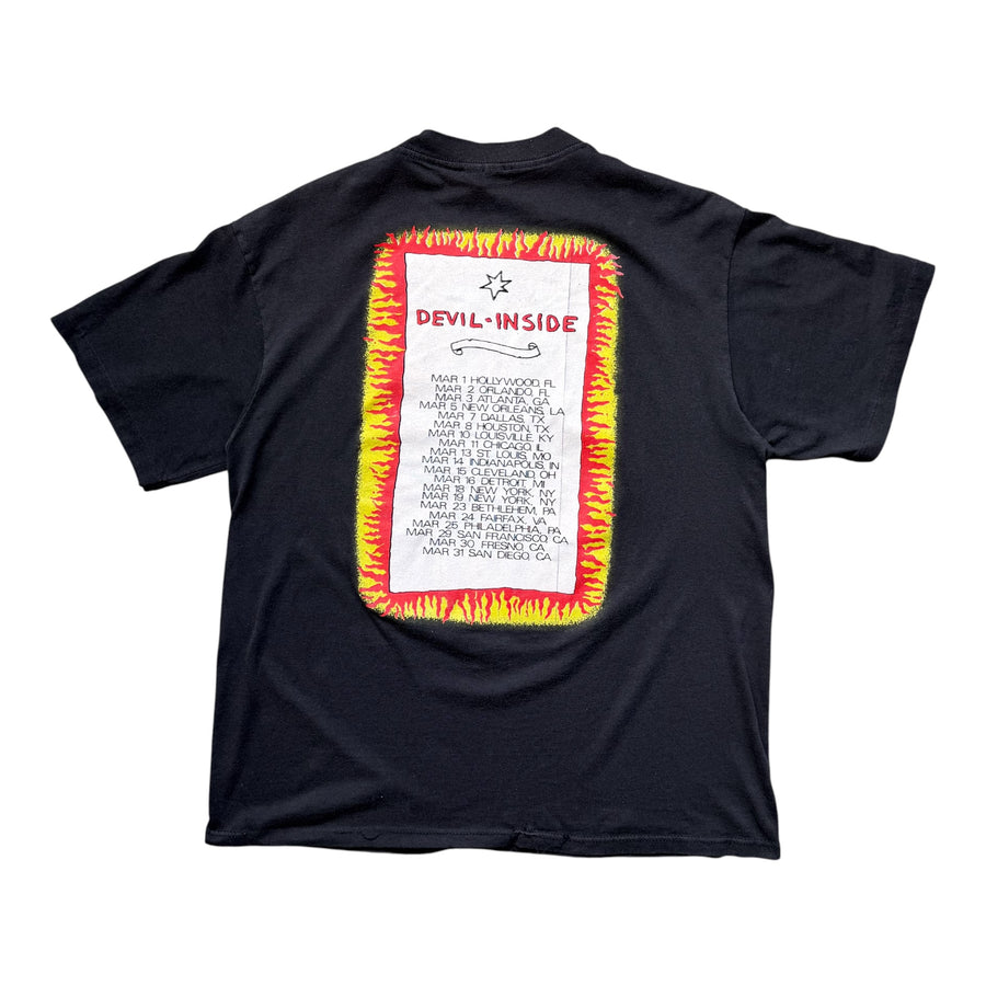 Vintage 1988 INXS Devil Inside Tour T-Shirt Size XL