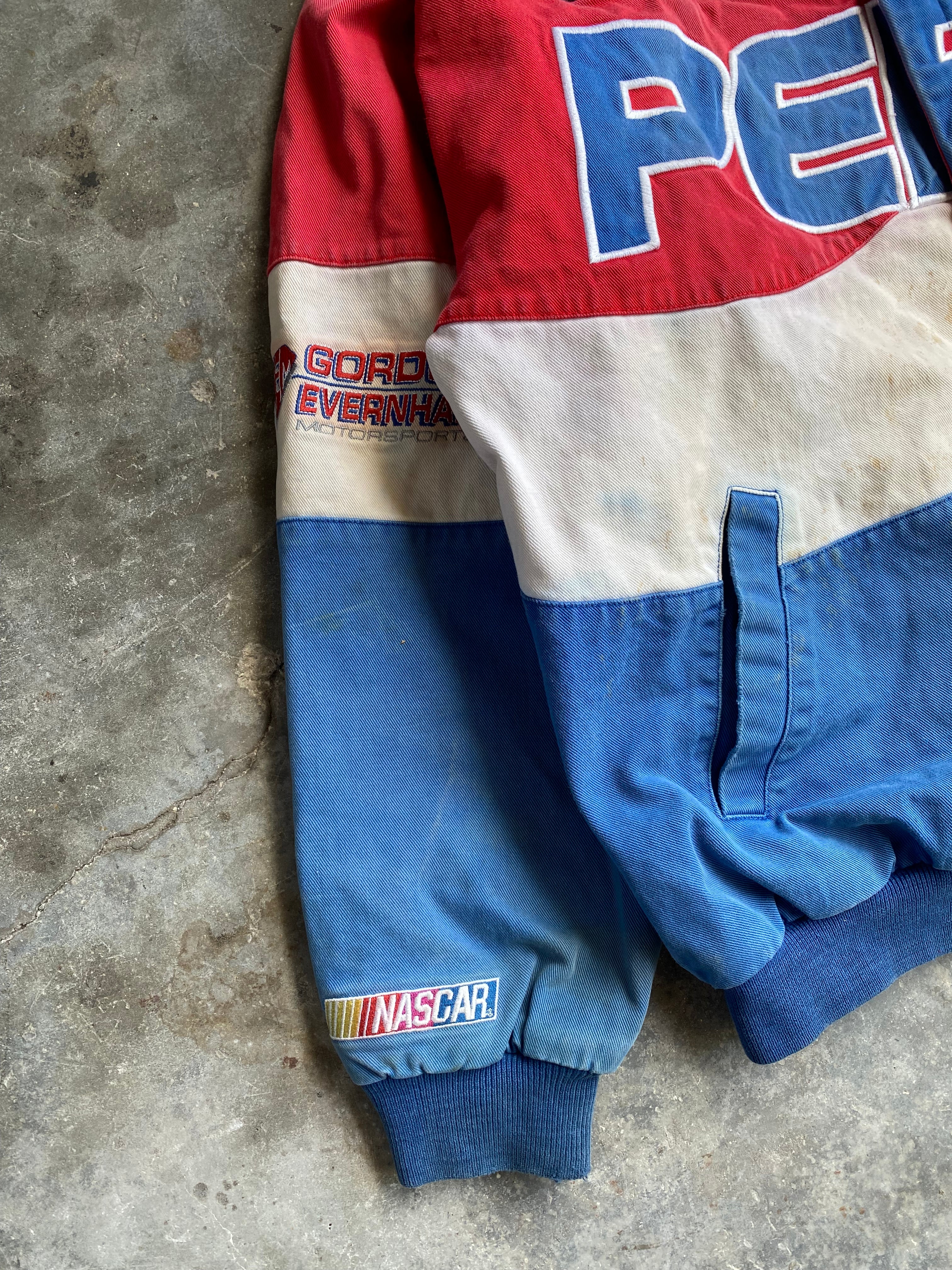 Vintage Nascar Pepsi Racing Jacket - XL – Thrift Sh!t Vintage Vintage Nascar Pepsi Racing Jacket - XL – Thrift Sh!t Vintage