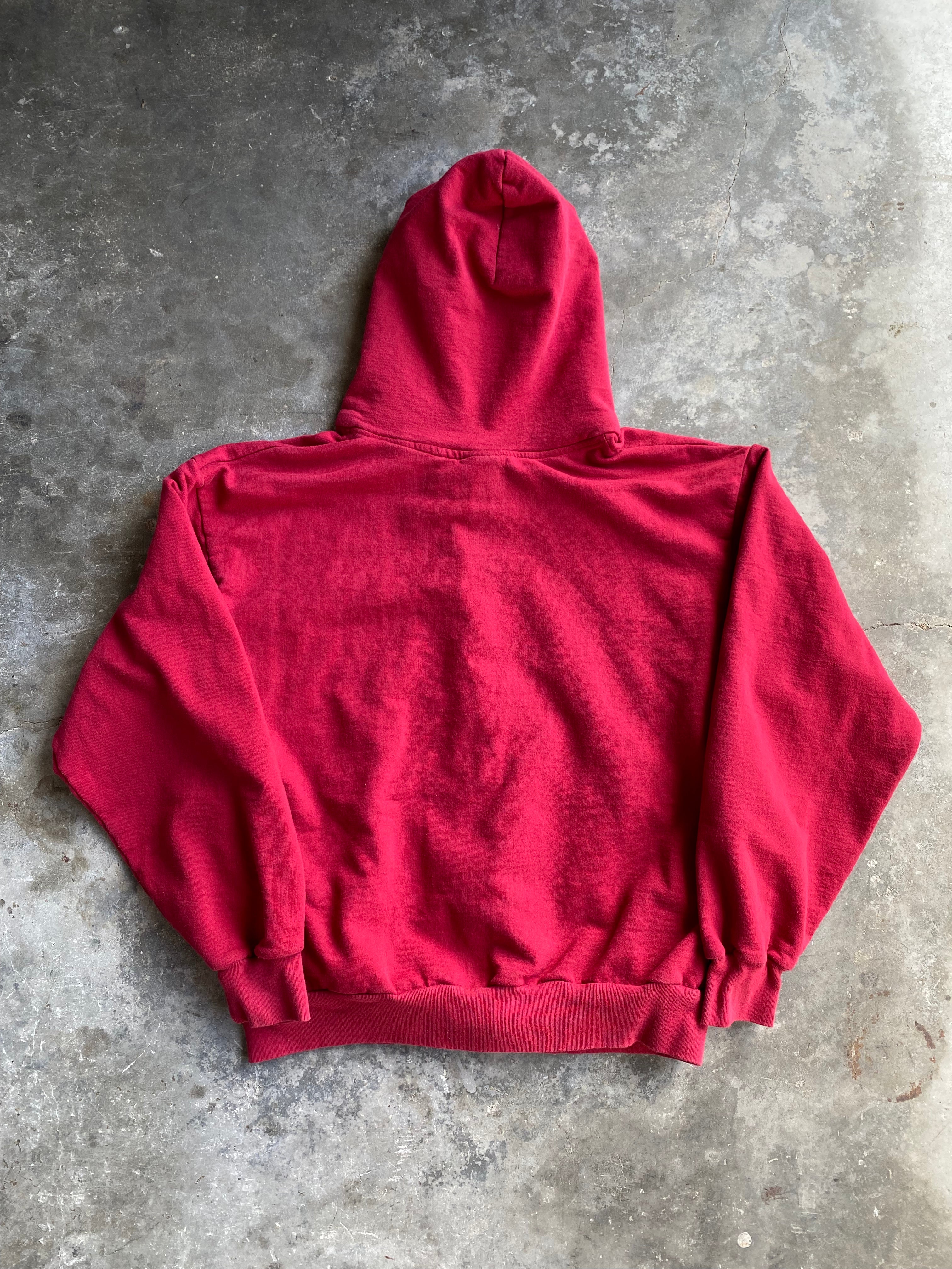 Vintage 90s Alabama Crimson Tide Zip-Up Hoodie - L