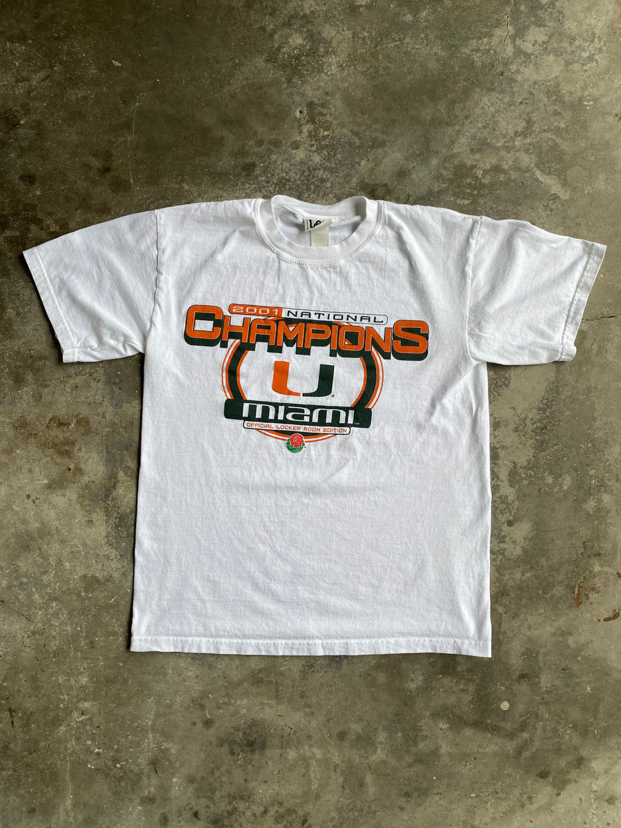 Vintage University of Miami T-Shirt - M