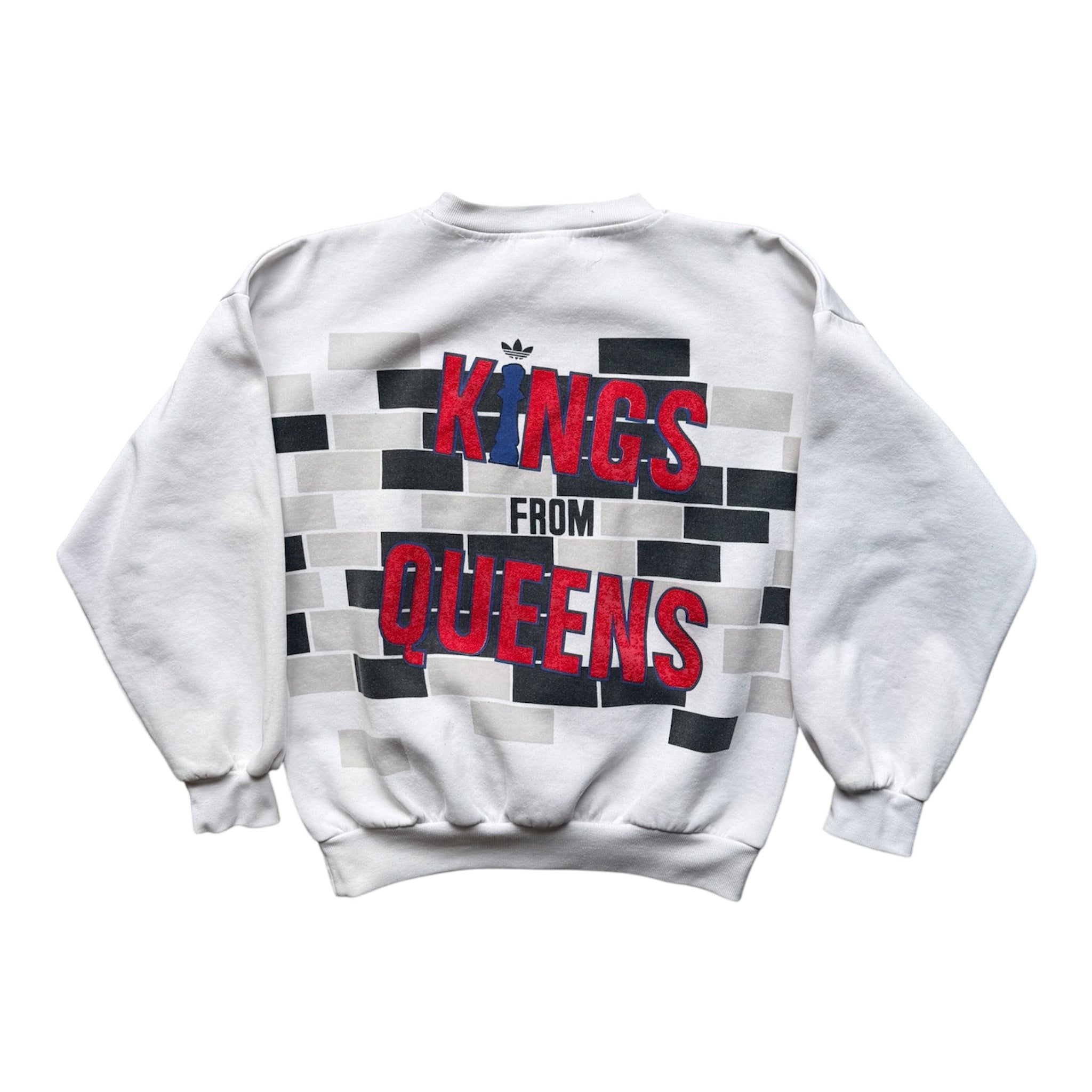 Vintage 1980s Run DMC Adidas Sweatshirt Size Large