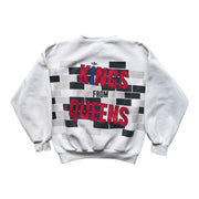 Vintage 1980s Run DMC Adidas Sweatshirt Size Large