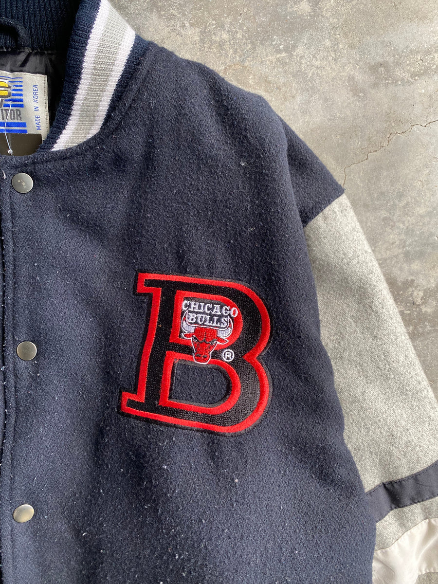 Vintage Chicago Bulls Varsity Jacket - XL