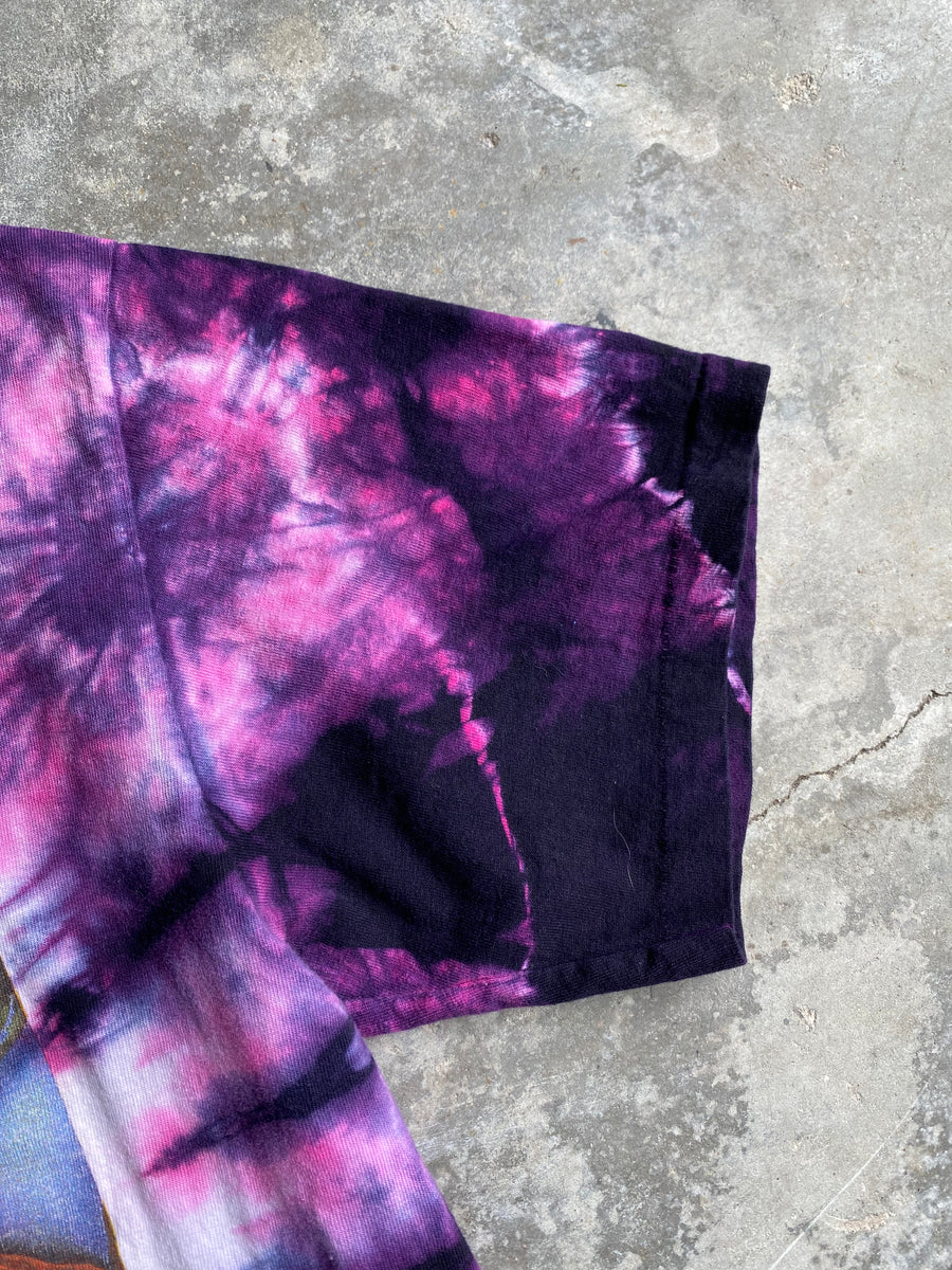 Vintage Tie Dye Animal T-Shirt - XL