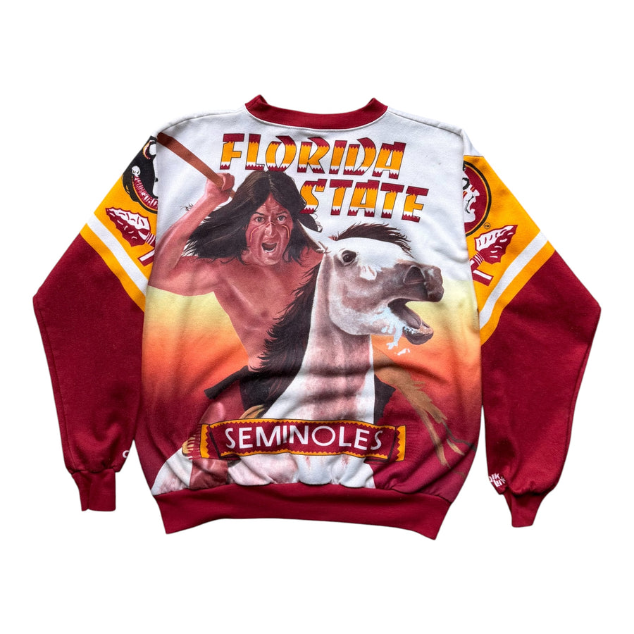 Vintage 90s FSU Fanimation Sweatshirt Size Large