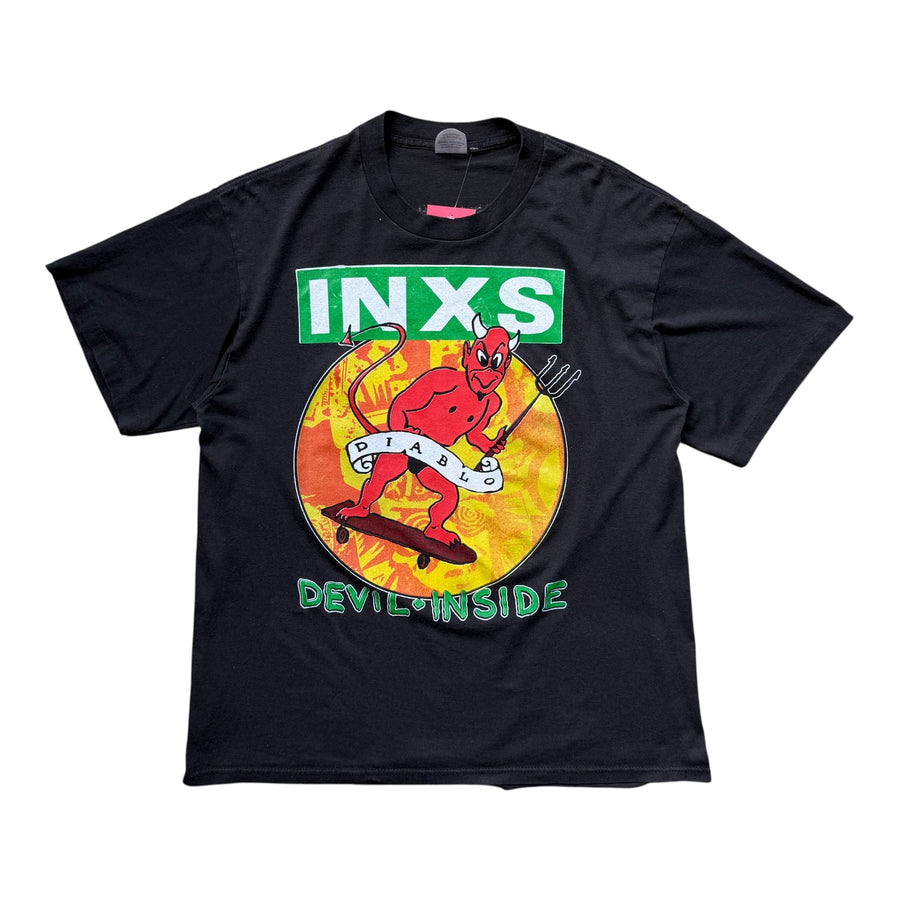 Vintage 1988 INXS Devil Inside Tour T-Shirt Size XL