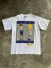 Vintage Beavis and Butthead Tommy Pull My Finger T-Shirt - XL