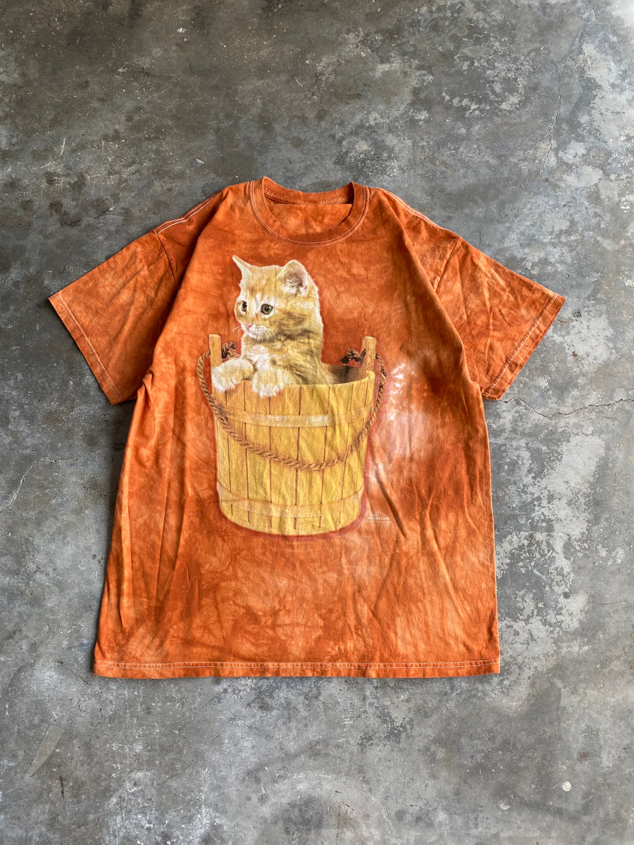 Vintage The Mountain Cat T-Shirt - L