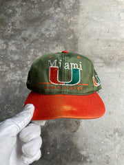 Vintage University of Miami Hat