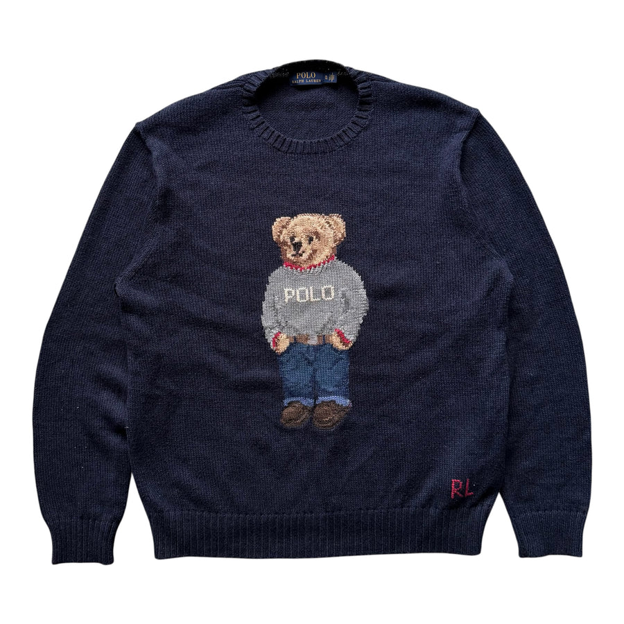 Polo Ralph Lauren Polo Bear Knit Sweater Size XL Tall