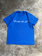 Vintage 80s “I Can Do It” T-Shirt - XL