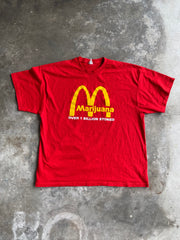 Vintage McDonalds Marijuana T-Shirt - 2XL