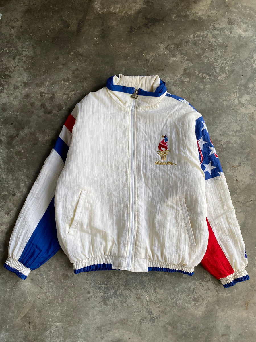Vintage Atlanta Olympics Starter Jacket - L