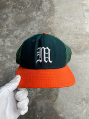 Vintage University of Miami Trucker Hat