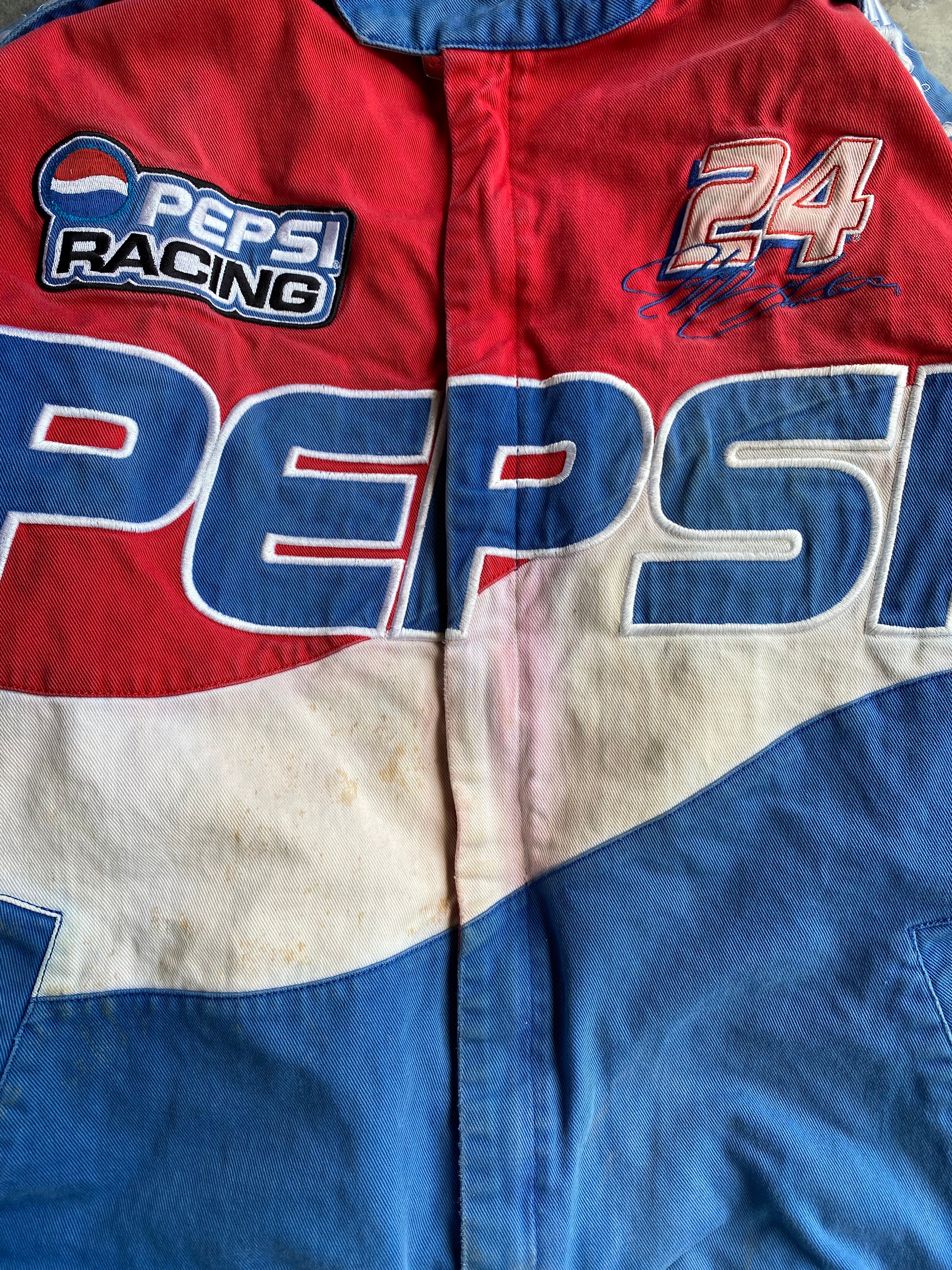 Vintage Nascar Pepsi Racing Jacket - XL – Thrift Sh!t Vintage