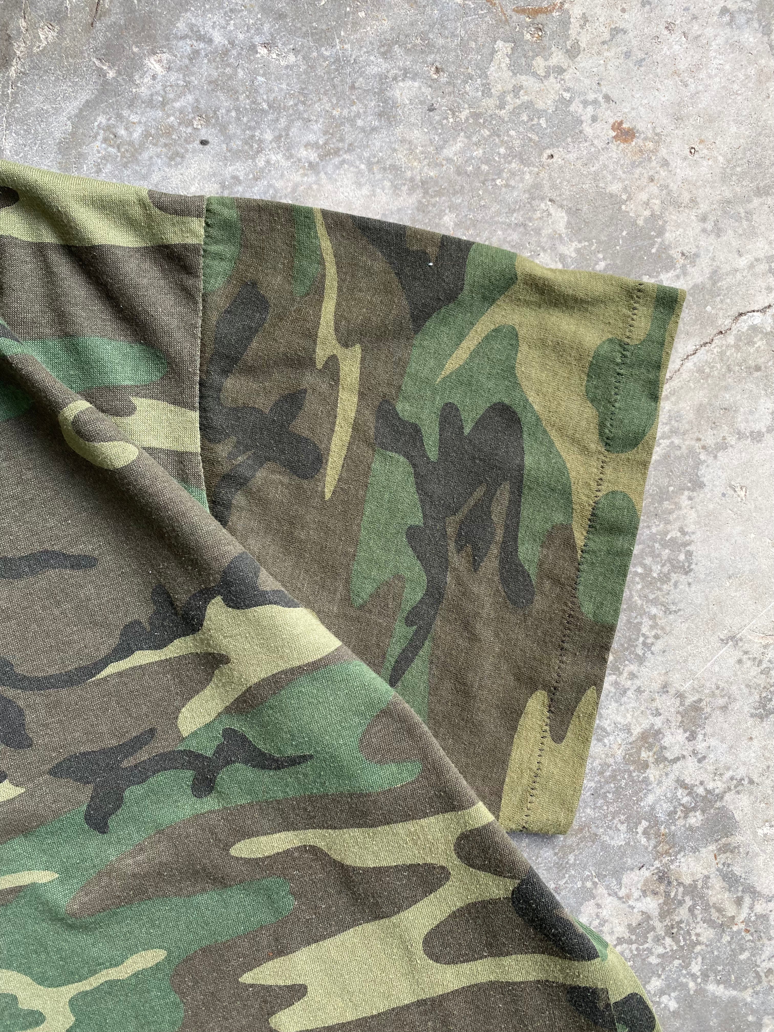 Vintage Camo T-Shirt - L