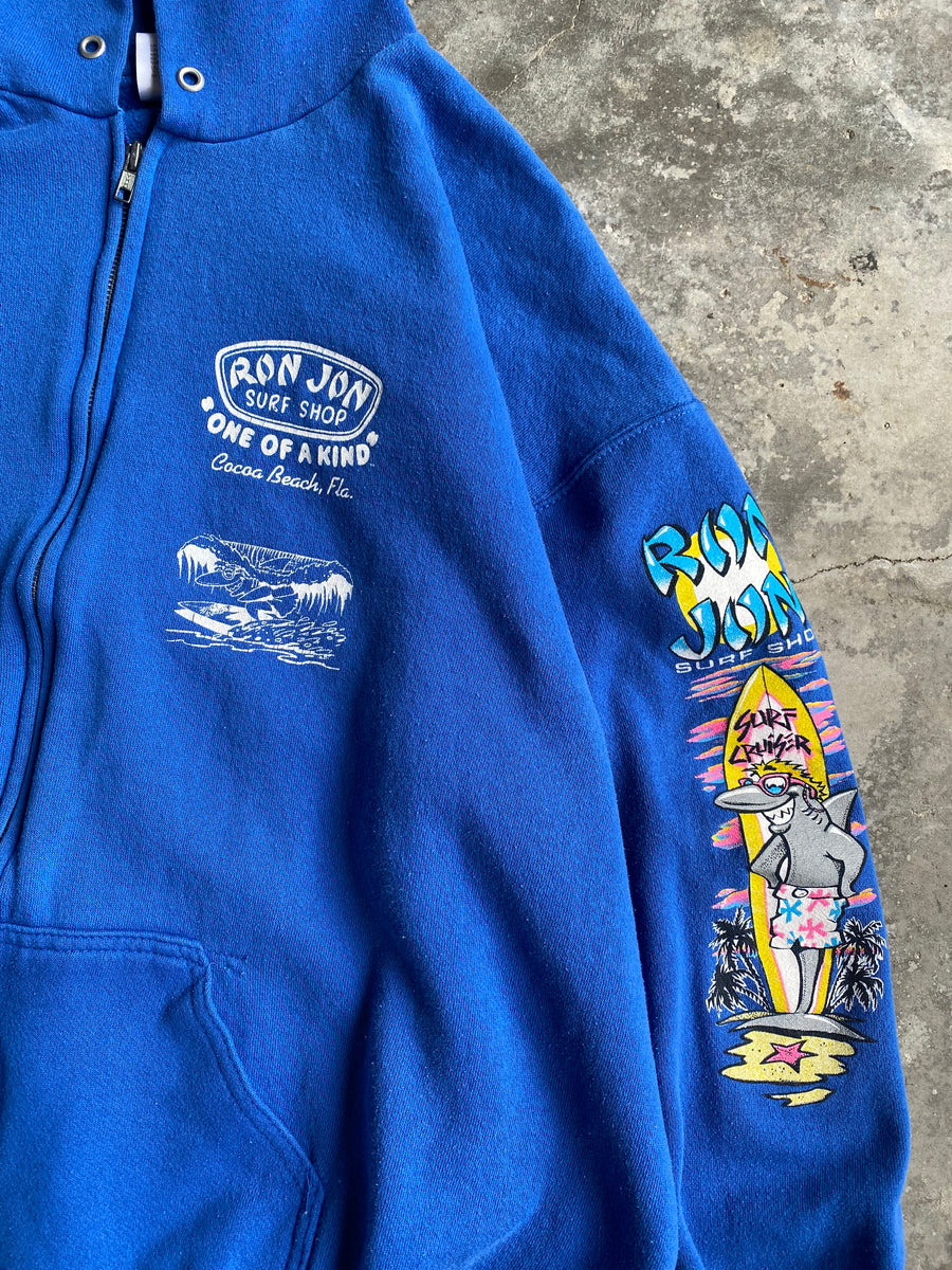 Vintage 90s Ron Jon Surf Shop Hoodie - XL – Thrift Sh!t Vintage Vintage 90s Ron Jon Surf Shop Hoodie - XL – Thrift Sh!t Vintage