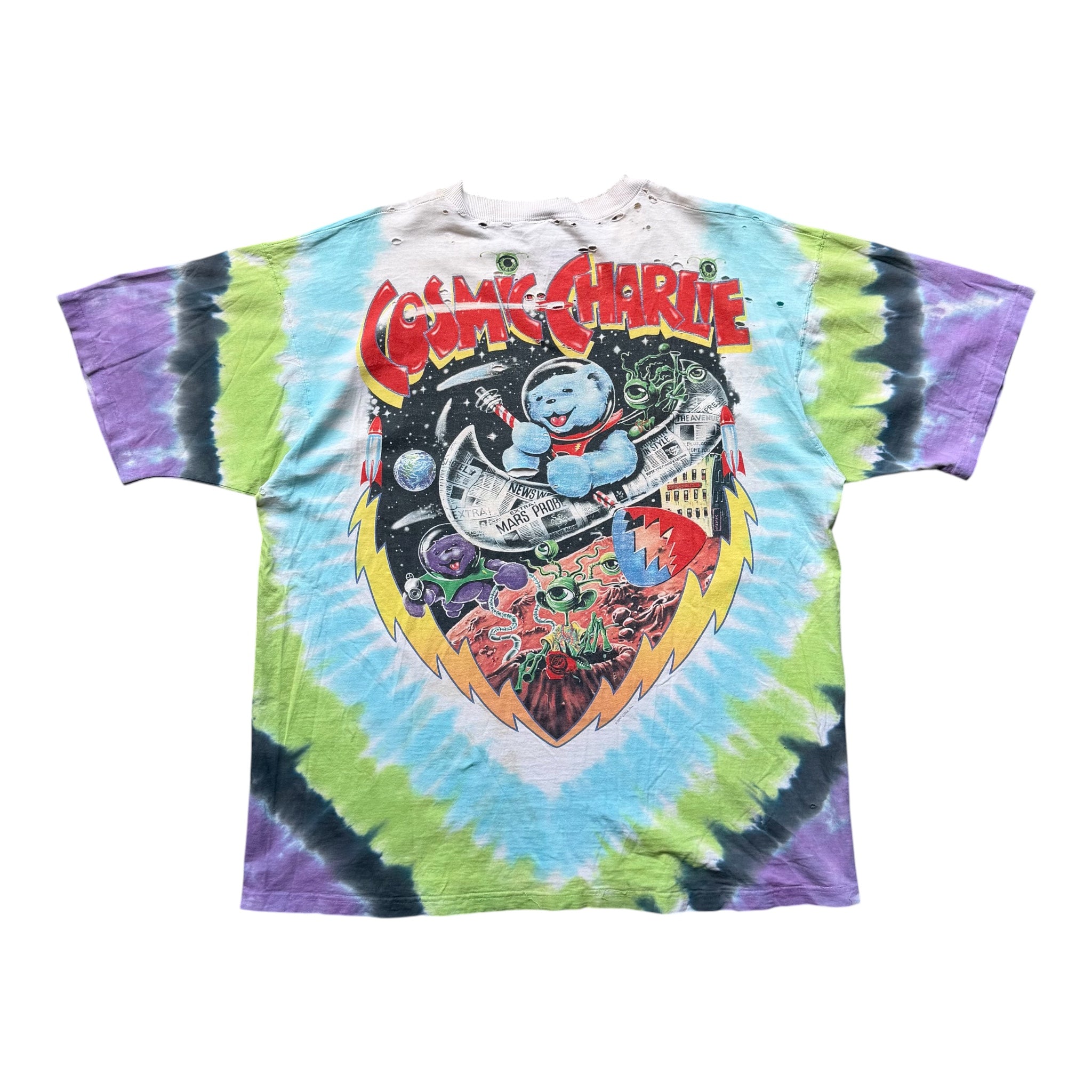 Vintage 1997 Grateful Dead Cosmic Charlie T-Shirt Size XL
