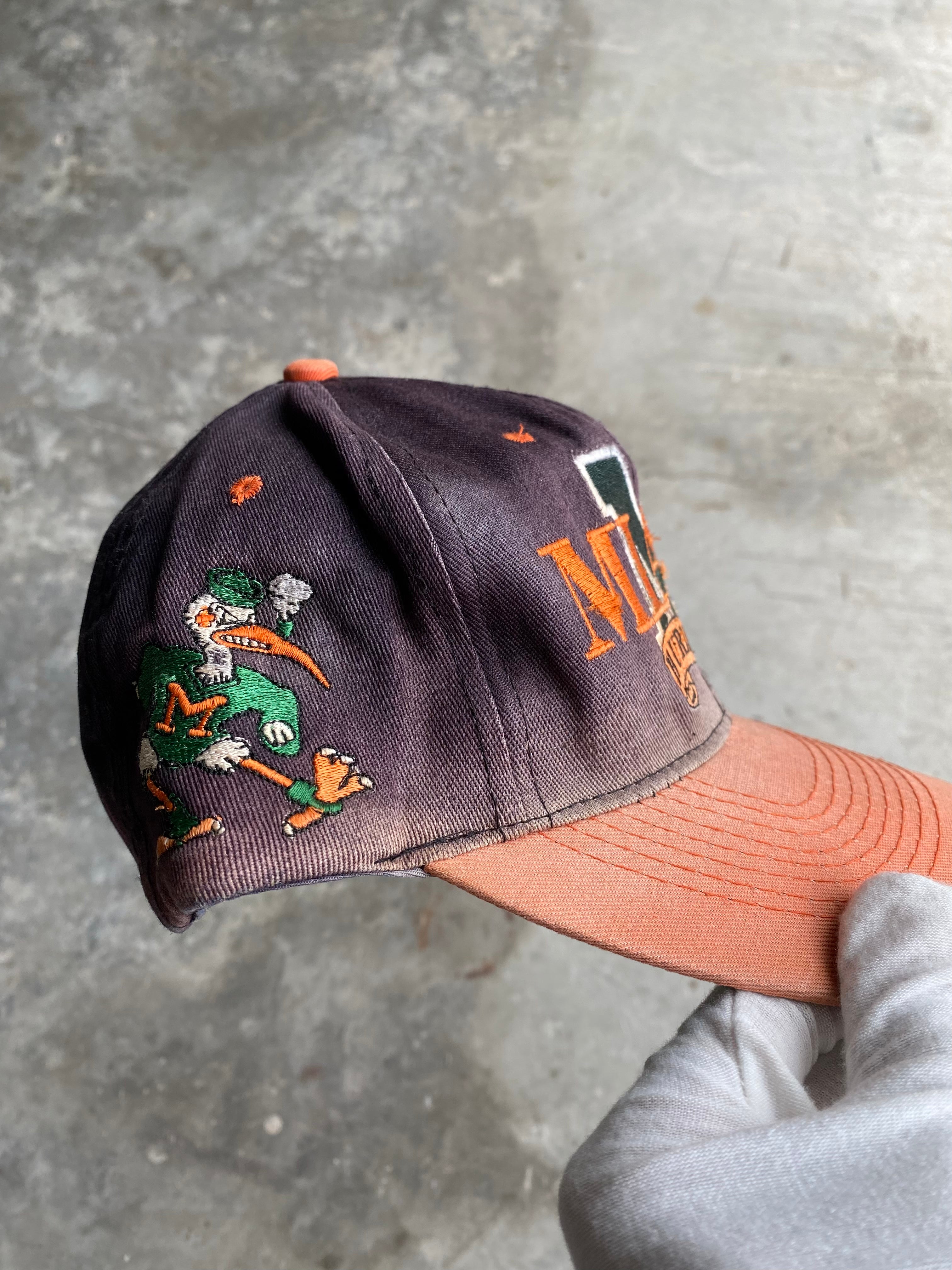 Vintage University of Miami Hat