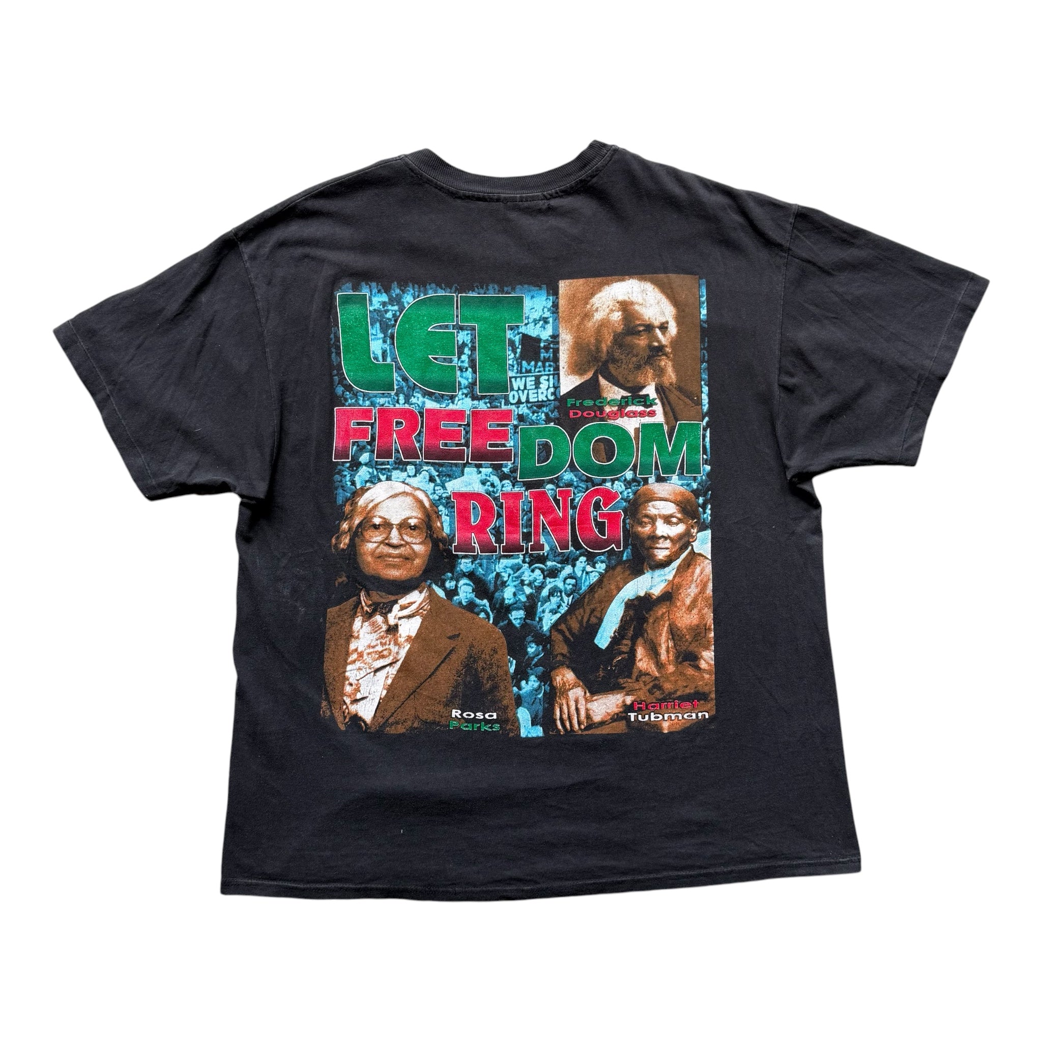 Vintage Black History Rap T-Shirt Size XL