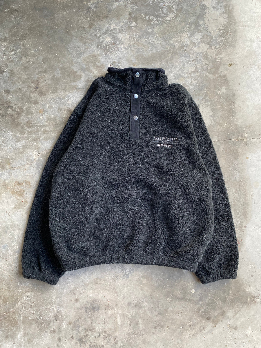 Vintage Hard Rock Cafe Fleece Jacket - L