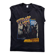 Vintage 1983 Stray Cats Tour Sleeveless Shirt Size Large
