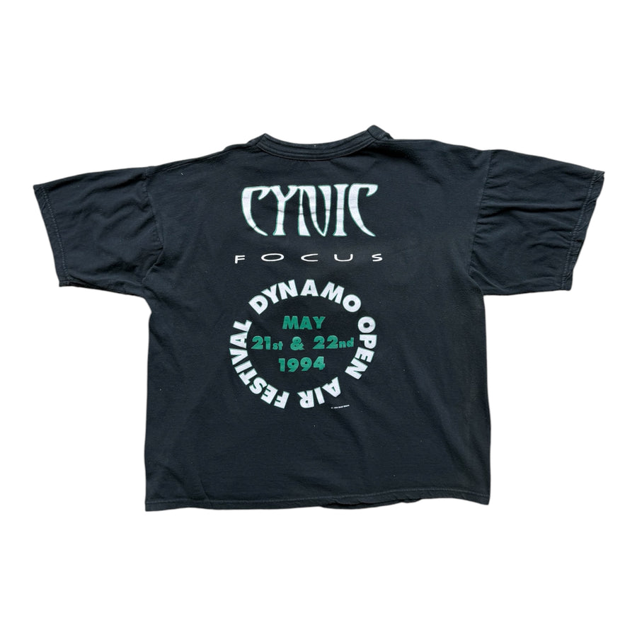 Vintage 1994 Cynic Metal Band T-Shirt Size XL
