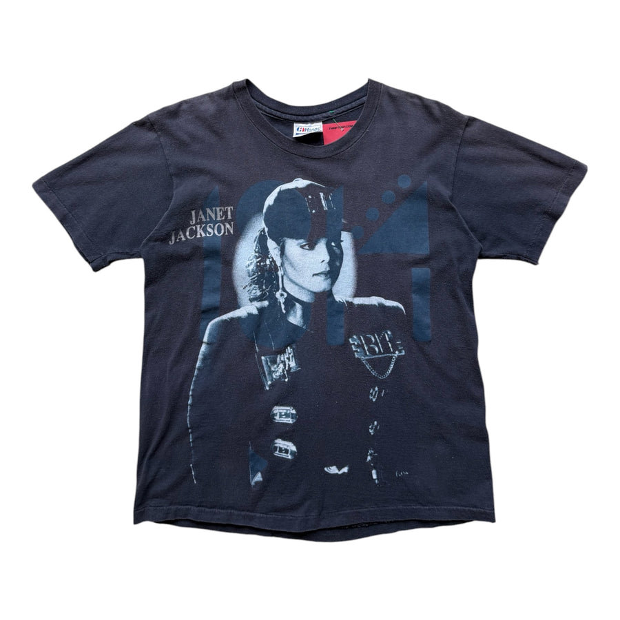 Vintage 1990 Janet Jackson Rhythm Nation Tour T-Shirt Size Small